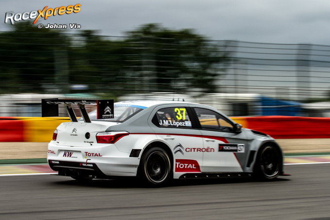 Jose Maria Lopez WTCC Spa-Francorchamps